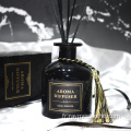 220 ml de bouteille noire Strong parfum Roseau Diffuseur